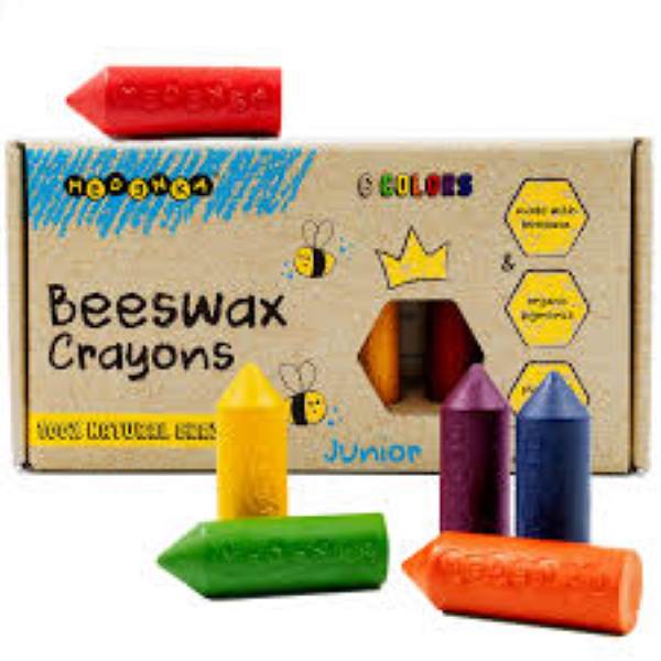 MEDENKA BEESWAX JUNIOR CRAYONS (6pcs)